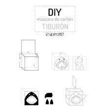 Baby shower juegos digital (para imprimir). Hazlo Tu Misma Mascaras Animales Con Cajas De Carton Fiestas Y Cumples