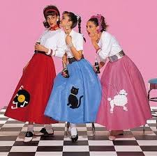 When a teen culture first developed, it was driven by the rebellious new rock 'n' roll music, and found an outlet as teens bonded at the sock hop. 50s Sock Hop Dress Grease Rock N Roll Old School Book Week Girls Costume Mi Tiles Com