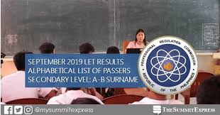 Check spelling or type a new query. A B Passers Secondary Let Result September 2019 The Summit Express