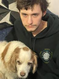 Had to say goodbye toour baby boy Scamp this evening. At sweet 16 years  old. R.I.P. gonna miss you old buddy