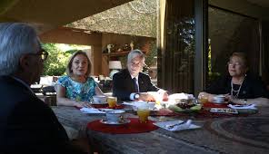 Piñera admite inversiones realizadas antes del fideicomiso. Presidente Electo Sebastian Pinera Recibe En Su Casa A La Presidenta Bachelet Diario Financiero