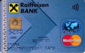 Зареєстрований 27 березня 1992 року. Bank Card Raiffeisen Bank Blue Rub Raiffeisenbank Russia Col Ru Mc 0331 04
