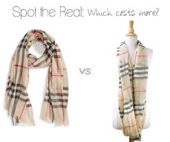 I've also been checking out the forum here and saw the pic from gueancla, which looks quite a bit different then i'm kind of in the same dilemma, i want to buy my girlfriend one or the other (the camel or the trench/ivory) from the burberry site. Spot The Real Burberry Check Scarf The Budget Babe Affordable Fashion Style Blog