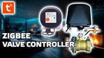 Zigbee актуатор для управления кранами воды и газа, работа в Tuya Smart,  Home Assistant