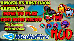 Best Among Us Mod Menu Gameplay Download Link Among Us Mod Menu Android No Human Veri Gameplay Menu Human