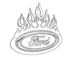 Coloring pages are a great way to entertain kids throughout travel or on a rainy moment. Printable Ford Logo Logodix