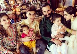 Saif Ali Khan Celebrated Raksha Bandhan On Sunday With His Family And Sister Soha Ali Khan Posted Pictures Of Tai Sara Ali Khan Bollywood Stars Taimur Ali Khan