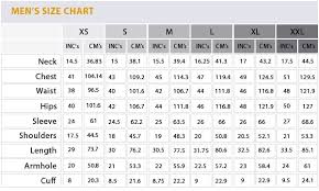 no tribe clothing mens size chart