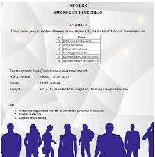 Check spelling or type a new query. Lowongan Kerja Smkn 1 Sukorejo