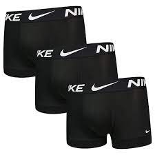 Nike Dri-FIT Essential Micro 速乾貼身平口褲/四角褲NIKE內褲-黑色三入組| 合身四角內褲| Yahoo奇摩購物中心