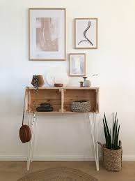 Natürlich könnt ihr auch andere holzkisten zum umsetzen dieser ideen nutzen. Wohngoldstuck Ikea Hack So Einfach Und Praktisch Regal Mit Holzkisten Und Hairpin Legs