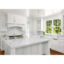Beautiful thunder white granite worktops and matching island pairs. China Calacatta Carrara Grey Pure White Quartz Kitchen Bathroom Island Countertops Cut To Size Building Engineering China White Quartz Quartz Countertop