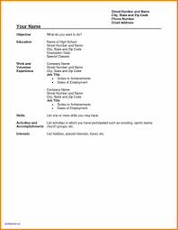 No Experience Functional Resume Resume Template Resume Builder Resume Example