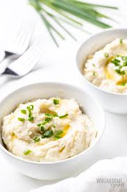 Check spelling or type a new query. The Best Keto Mashed Cauliflower Recipe Wholesome Yum
