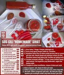 Minyak masak sedikit sahaja buat syarat. Homemade Sos Cili Savory Dessert Recipes Food