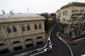 • who'll rule the streets in baku? Charles Leclerc On The Baku Street Circuit Azerbaijan Grand Prix Racing Street