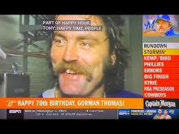 Mustard News: Happy 70th Stormin' Gorman