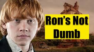 If you don't see the blue check mark, it ain't me! Explaining What Went Weird With Ron Weasley Youtube