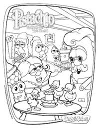 The series was created by phil vischer and mike. Veggie Tales Pistachio The Little Boy That Woodn T Coloring Pages Sweet Party Place