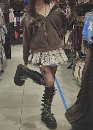 Check our goth aesthetic, grunge. Grunge Aesthetic Egirl Skirt Outfit Aesthetic Dark Aestheticdark Pinterest Moonlightsweetsparkles Vsco