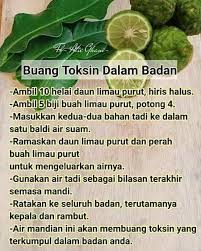 Limau purut amat popular digunakan dalam masakan kemboja, melayu, myanmar dan indonesia. 415 Likes 2 Comments Resepi Sedap Resepisedap On Instagram Nak Lagi Resepi Follow Je Bawangchannel Petua Buang Toksin Menggunakan Daun Limau Purut