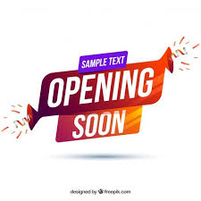 Download Opening Soon Background With Typography For Free Typography Poster Template Design Vector Free