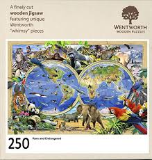 Liberty puzzles are a throwback to the golden age of jigsaw puzzles. Rare Endangered 250pc Wentworth Wooden Puzzle With Whimsies Buy Online In Angola At Angola Desertcart Com Productid 63842641
