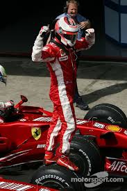 Kimi raikkonen may be a man of few words, but he always lets his driving do the talking. Formula 1 2007 Championship