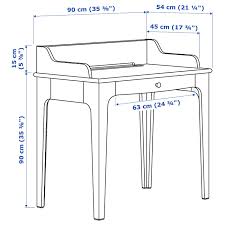 Lommarp Desk Dark Blue Green 35 3 8x21 1 4 90x54 Cm Ikea Light Beige Ikea Dark Blue Green