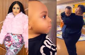 Nina Ivy expresses worry as her son bullies his classmate (Video)