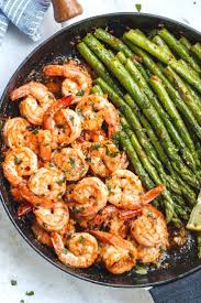 Garlic Butter Shrimp Recipe With Asparagus Best Shrimp Recipe Buttered Shrimp Recipe Shrimp And Asparagus Asparagus Recipe