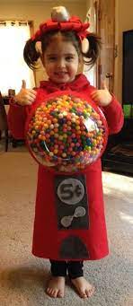 Gumball Machine Halloween Costume Adorable Made With Real Gumballs Gumball Machine Halloween Costume Gumball Machine Costume Diy Homemade Halloween Costumes