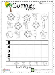 Summer Graph Worksheet Summer Worksheets Graphing Worksheets Summer Math Worksheets