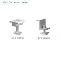 Srednja obujmica i krajnja stezaljka Aluminijumska montaža i ...