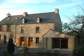 Extension bois maison pierre : Conception D Extensions De Maison Et De Batiment Ille Et Vilaine 35