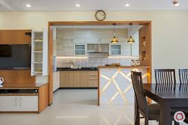 Clutter Free Interiors For Salarpuria Greenage Flat Kitchen Interior Design Decor Kitchen Room Design Kitchen Design Open