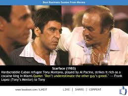 But as we come to find out, the job might not be as legitimate as it sounds. Quotes About Business From Movies 25 Quotes