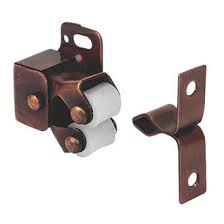 5% off your lowe's advantage card purchase: Cabinet Catch Rollers Bronze Effect 32 X 25mm 10 Pack Catches Latches Screwfix Com