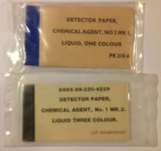 See a liquid that might be a chemical agent. Nbc Detector Papers Tales From The Supply Depot