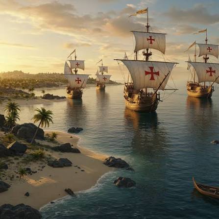The Battle of Cochin in 1504 was a critical naval confrontation between the Portuguese forces, led by Dom Francisco de Almeida, and the powerful Zamorin of Calicut, ruler of a prominent kingdom