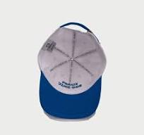 Soochic Dress Flat Embroidered Two Tones Baseball Cap Slightly Curved Brim  6 Panel Dad Hat 100% Cotton Blue Crown Baseball Hats