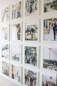 Creative photo displays are a lovely way to personalise your day while offering an affordable way to enhance your big day décor. 10 Ways To Display Wedding Photos After The Day Articles Easy Weddings