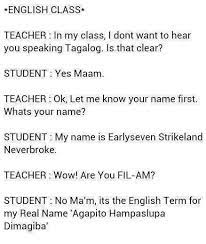 English Lesson Filipino Funny Pinoy Jokes Tagalog Tagalog Quotes