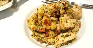 Chicken W Caramelized Cauliflower Green Olive Pesto Olive Pesto Pesto Chicken Chicken