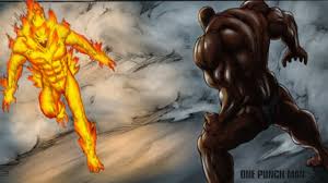 One Punch Man Darkshine vs Phoenix Man - YouTube