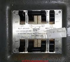 Simply fill out the form. Federal Noark Electric Panels How To Identify Recognize Federal Pacific Electric Fpe Stab Lok Stablok Stab Lok Circuit Breakers And Electrical Panels Product Identification Photos And Advice
