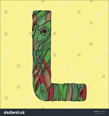 Elmo, zoe and telly are exploring the alphabet jungle, where letters grow on trees. L Letter Cartoon Abstract Alphabet Jungle Stock Vector Royalty Free 464130785