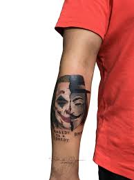 Navegador gps tomtom start 62 europa mapas de por vida. Joker V For Vendetta Tattoo Arm Vendetta Tattoo V For Vendetta Tattoo Tattoos