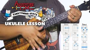 Play along with guitar, ukulele, or piano with interactive chords and diagrams. Ukulele Whiteboard Request Everything Stays From Adventure Time Youtube