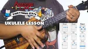 Currently only gcea tuned ukulele chords are listed, but that might change. Ukulele Whiteboard Request Everything Stays From Adventure Time Youtube